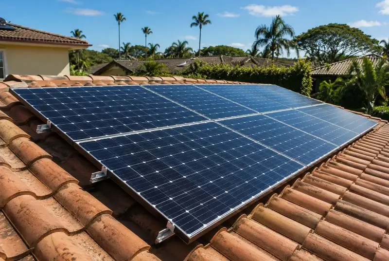 Installation de panneaux solaires à Valergues